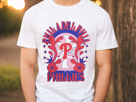 Philadelphia Phillies New Era White Ringer T Shirt