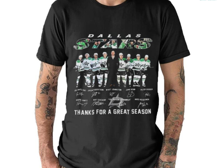 Dallas stars thank you for a great season fan 2024 shirt