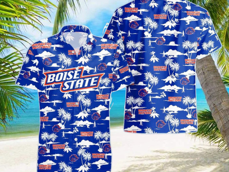 Boise State Broncos Hawaiian Shirt Trending Summer Aloha Shirt For Fan