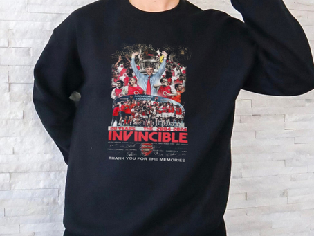 Arsenal 20 Years The 2004 2024 Invincible Thank You For The Memories T Shirt