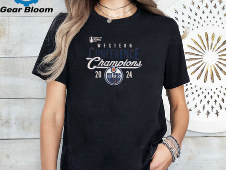 Stanley Cup Final Edmonton Oilers 2024 Western Conference Champions Shirt