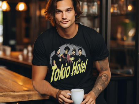 Tokio Hotel Th Vintage Band Tee shirt