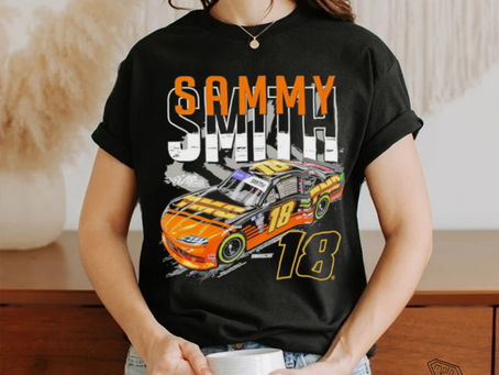Sammy Smith TMC Car Joe Gibbs Racing team shirt