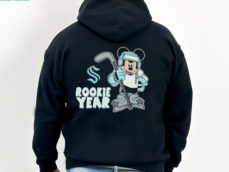 Mickey Mouse Toddler Seattle Kraken Disney Rookie Year shirt