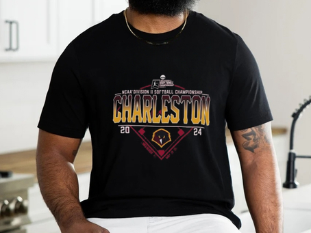 Official Charleston Golden Eagles 2024 NCAA Division II Softball Championship Shirt
