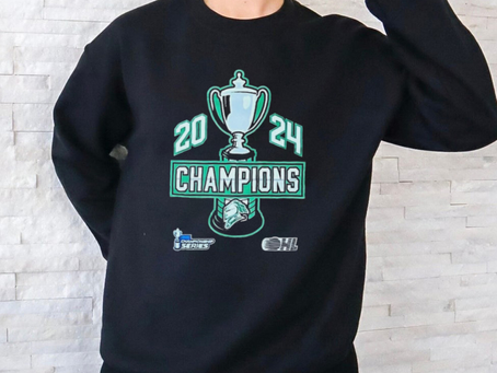 Official London Knights Hockey 2024 OHL Champions shirt