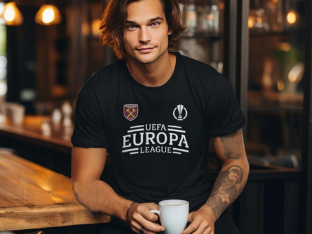 West Ham UEFA Europa League 23 24 Tee Shirt