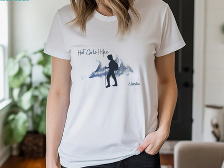 Hot Girls Hike AK Super Soft Shirt
