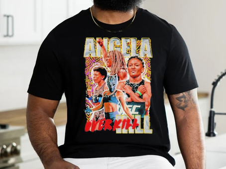 Angela Overkill Hill Ufc T shirt