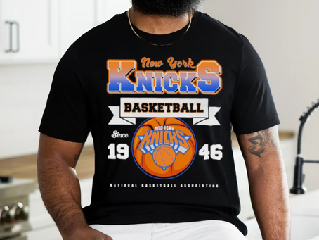 Official new York Knicks Basketball 1946 NBA Shirt