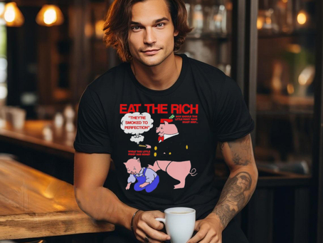 Eat the rich they’re smoked perfection 2024 shirt