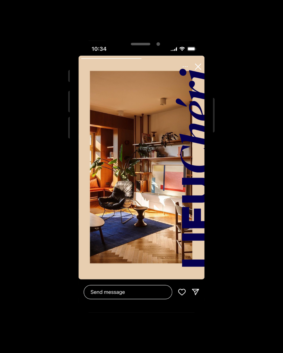 Post Instagram Lieu Chéri