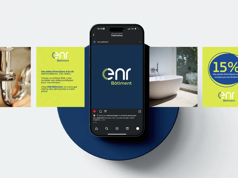 Réseaux sociaux ENR Bâtiment
