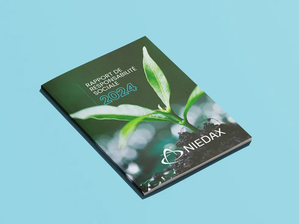 Supports de communication Niedax France signés Agence Constance M.