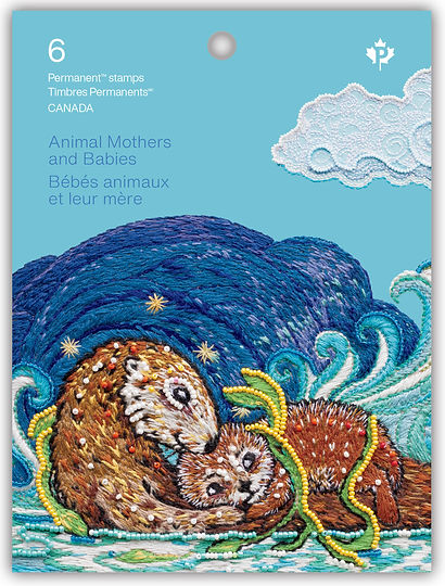 Animal Mothers and Babies stamp booklet