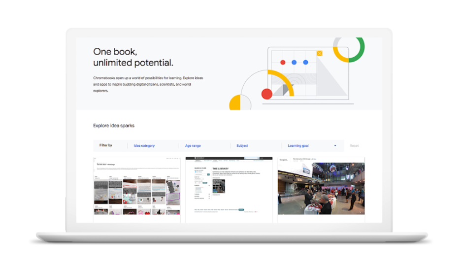 Chromebook App Hub graphic
