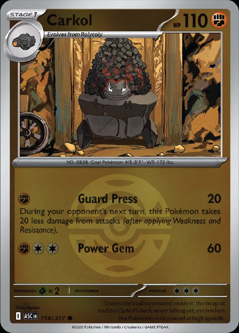 Thumbnail: Ascended Heroes - Carkol - 119/217