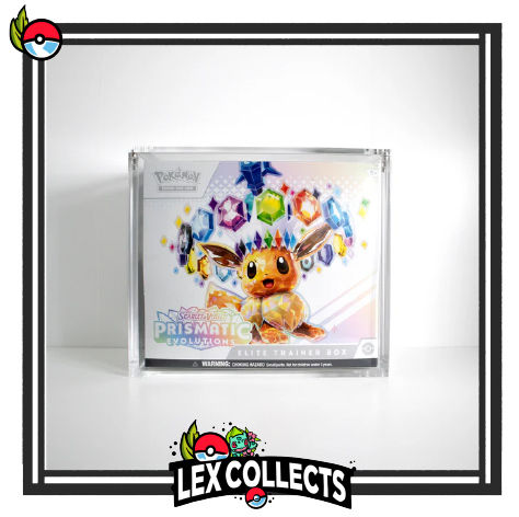Thumbnail: Eevee card, Paldean Fates, Lex Collects