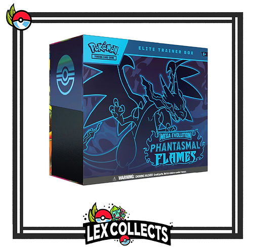 Pokemon - Phantasmal Flames Elite Trainer Box | Lex Collects