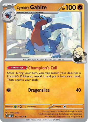 Champien's Call, Dragonslice Pokemon card