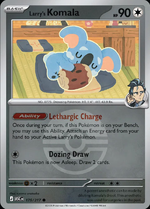 Thumbnail: Ascended Heroes - Larry's Komala - 175/217
