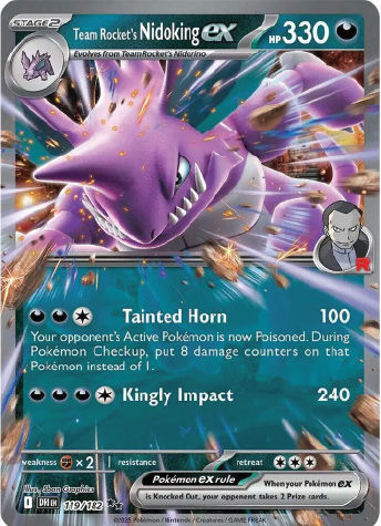 Swoobat Pokemon card: Tainted Horn, Kingly Impact