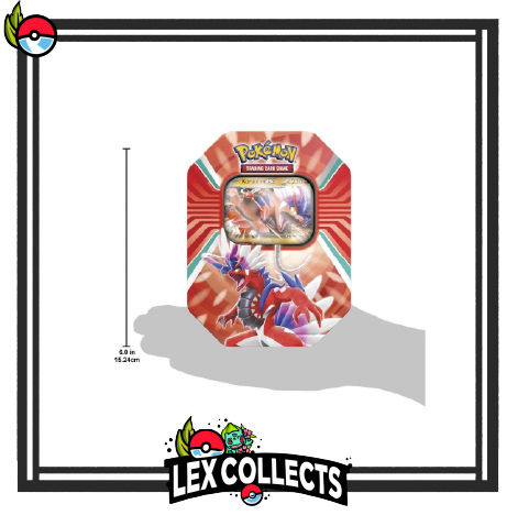 Pokemon Paldean Fates Gimmighoul 044/091 card tin; Lex Collects