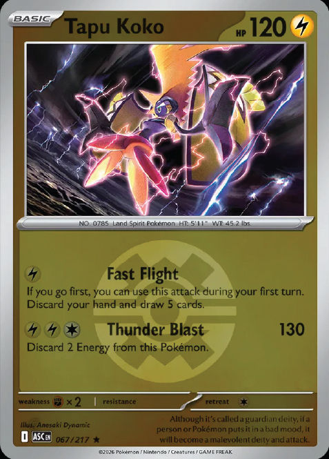 Thumbnail: Ascended Heroes - Tapu Koko - 067/217