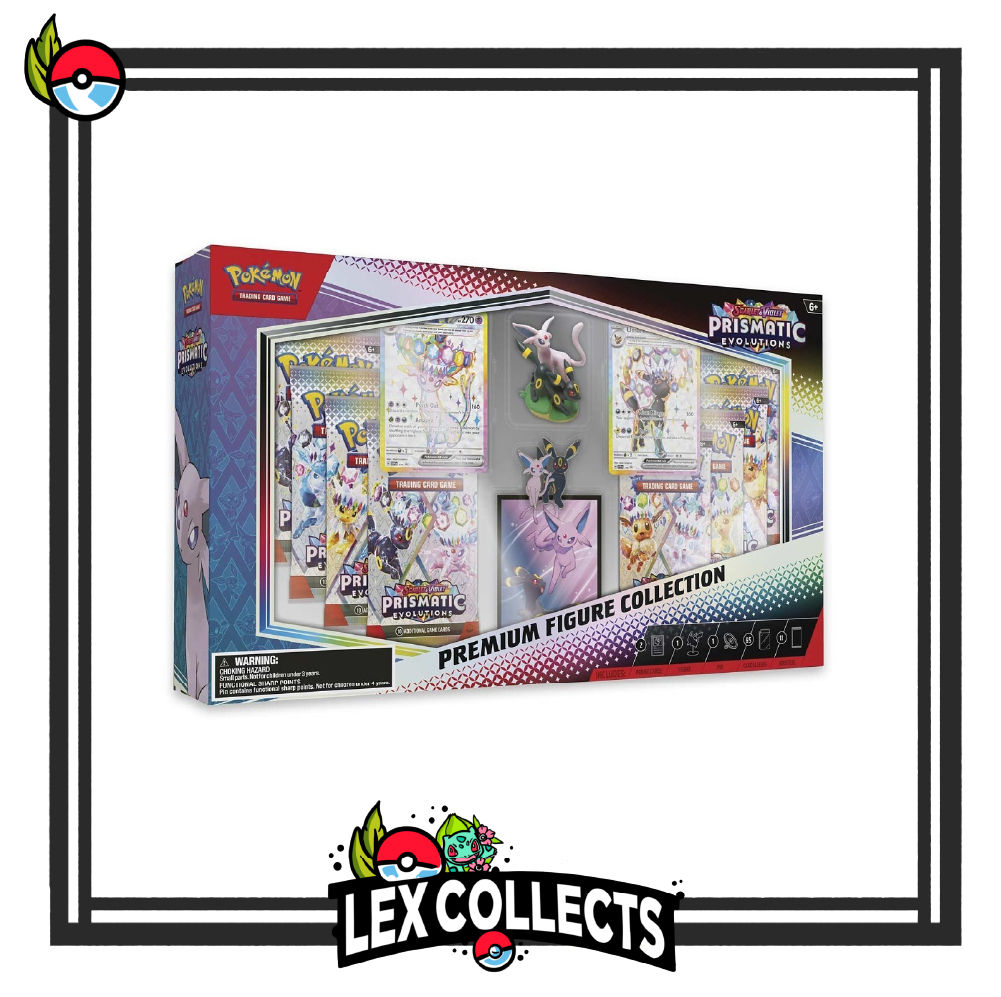 Pokemon - Prismatic Evolutions Premium Figure Collection Box
