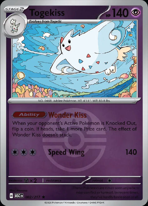 Thumbnail: Ascended Heroes - Togekiss - 082/217