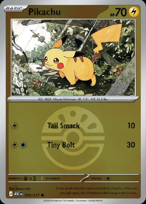 Thumbnail: Ascended Heroes - Pikachu - 055/217