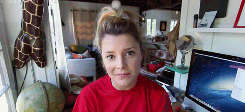 grace helbig how dare you.gif