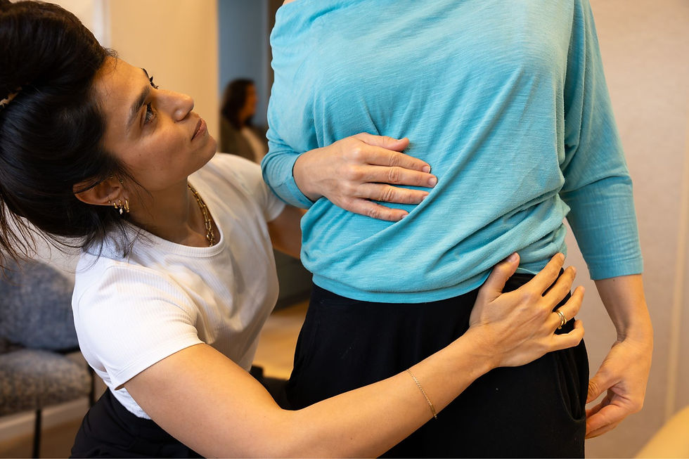 טיפול פיזיותרפי של רצפת האגן במחלימות סרטן שד במרפאת לבה