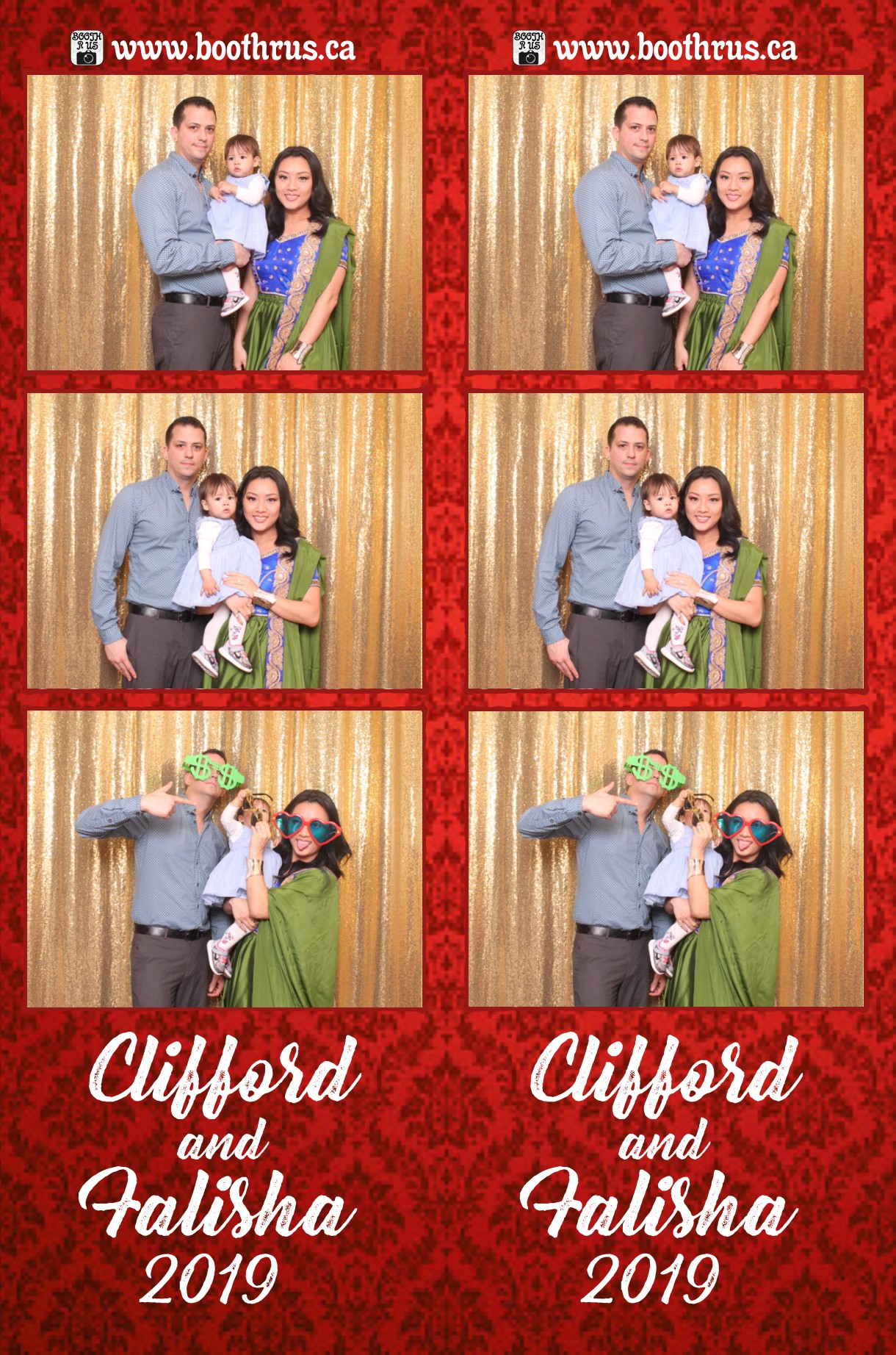 Clifford and Falisha Wedding Day