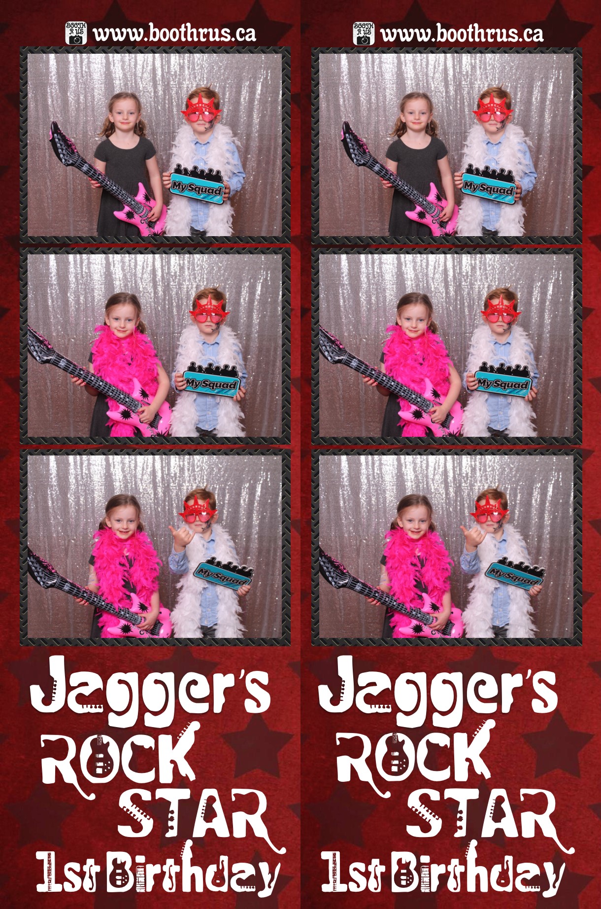 Jagger's Rock Star Birthday