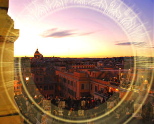 Rome-sunset