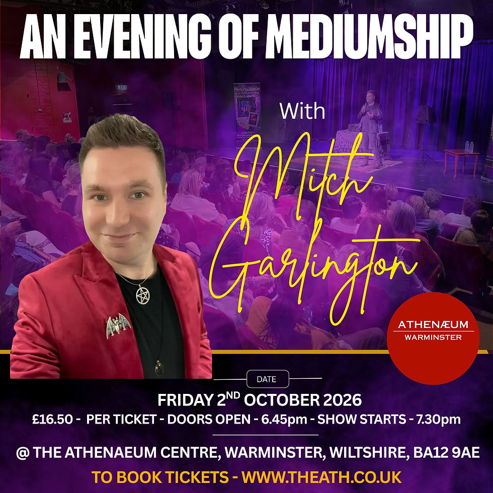 An Evening Of Mediumship With Mitch - Warminster