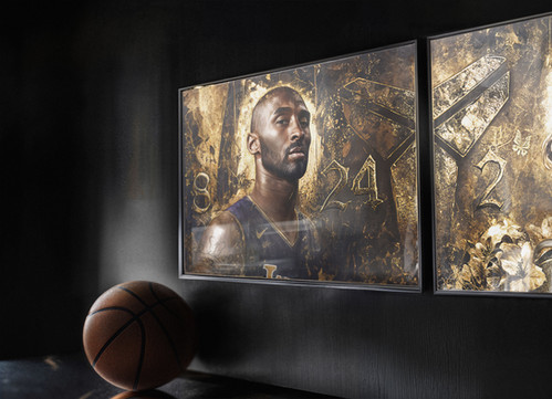 Kobe & Gigi - Mamba & Mambacita Forever | Curvaceous Art