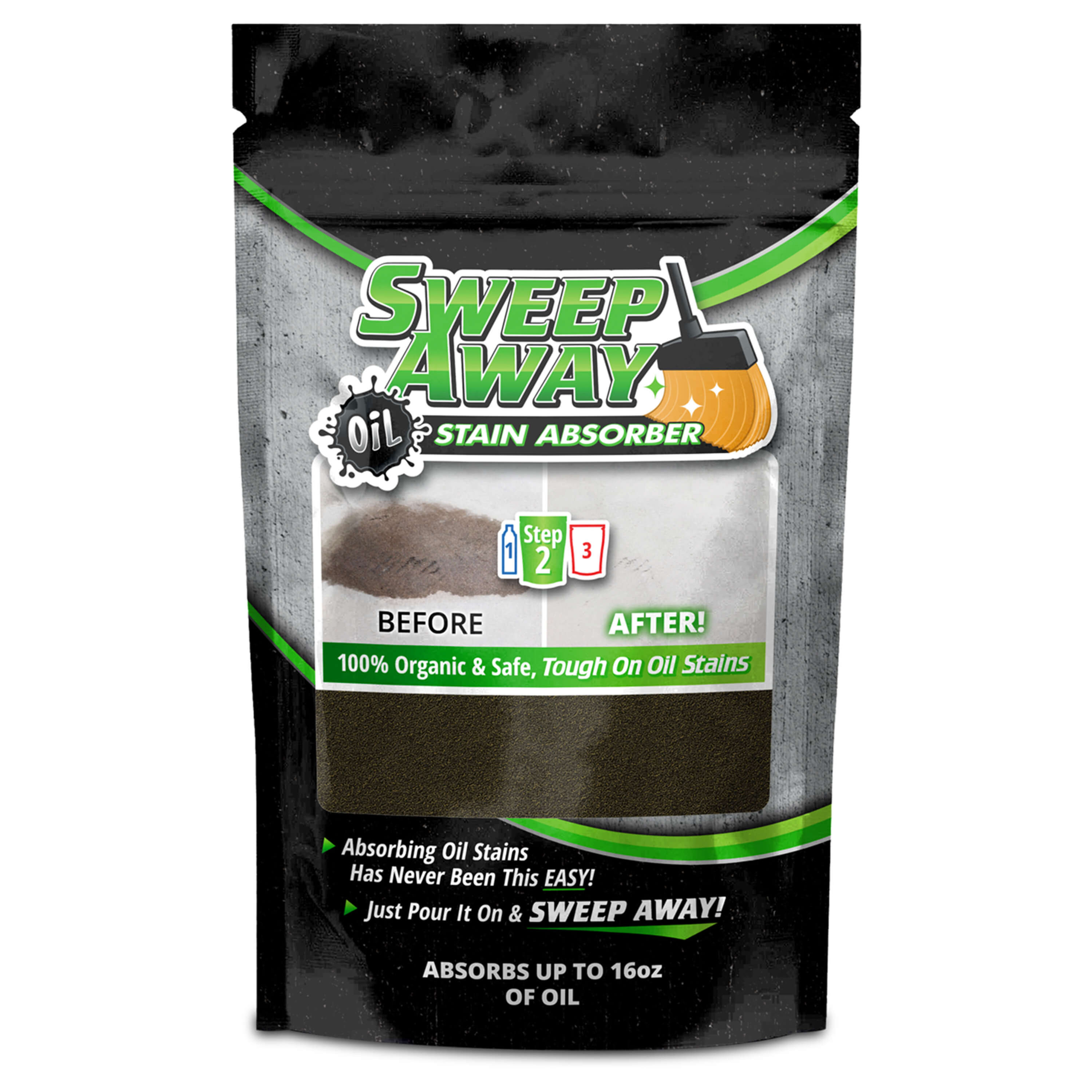 Sweep Away Oil Stain Absorber