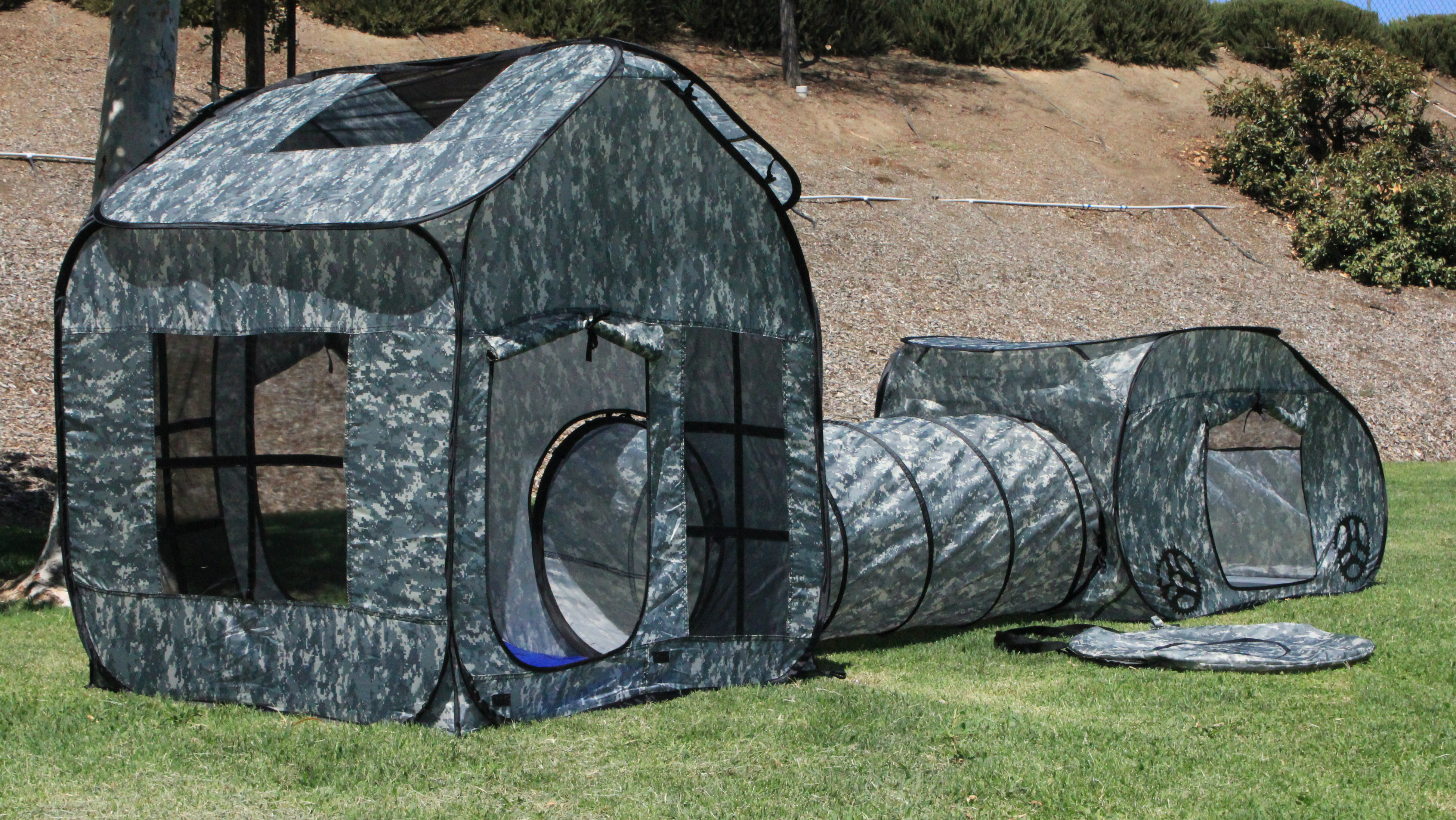 Camouflage Vehicle Play Tent