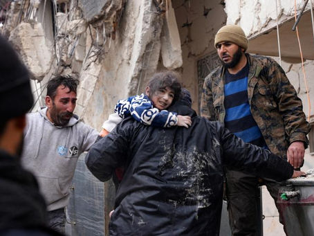 Response to Devastating Earthquake in Turkey & Syria