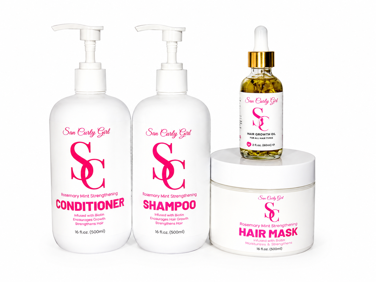 SC Hair Growth Kit 4 Pieces