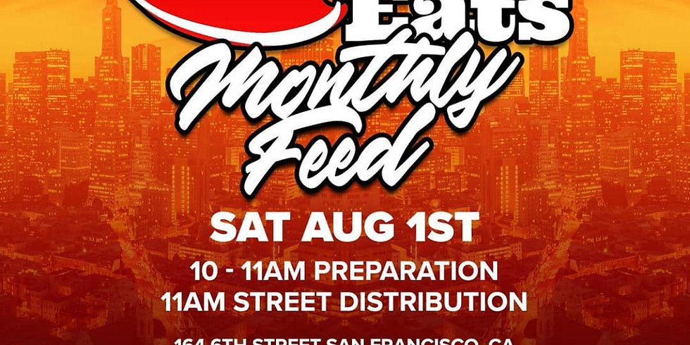 The city eats monthly homeless feed.