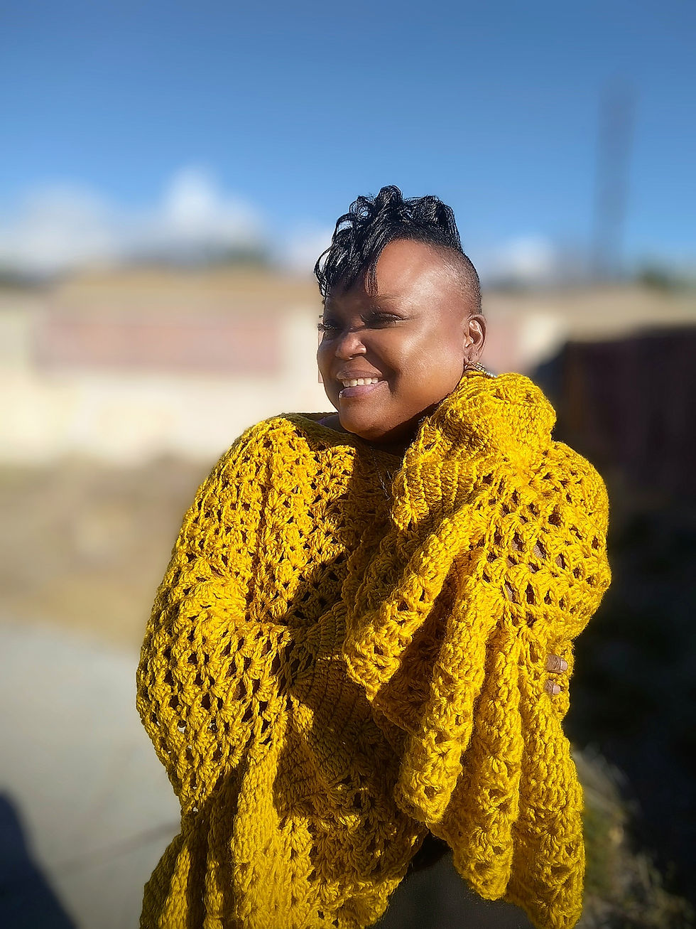Thumbnail: The Coventina Shoulder Crop  Pattern