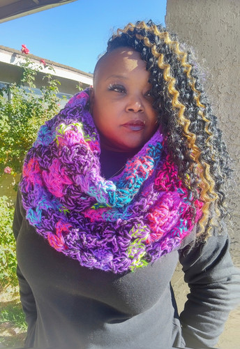 The Neon Medley Super Scarf Pattern | 2Bossayknits
