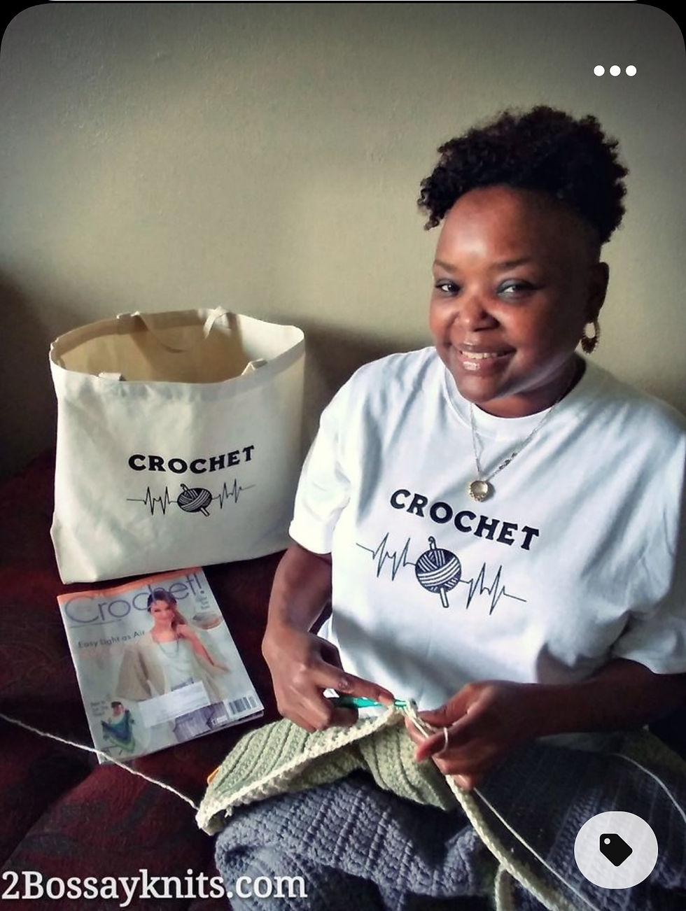 Thumbnail: Crochet Heartbeat T-Shirt