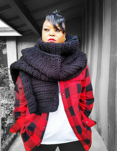 The Anaconda Super Scarf | 2Bossayknits