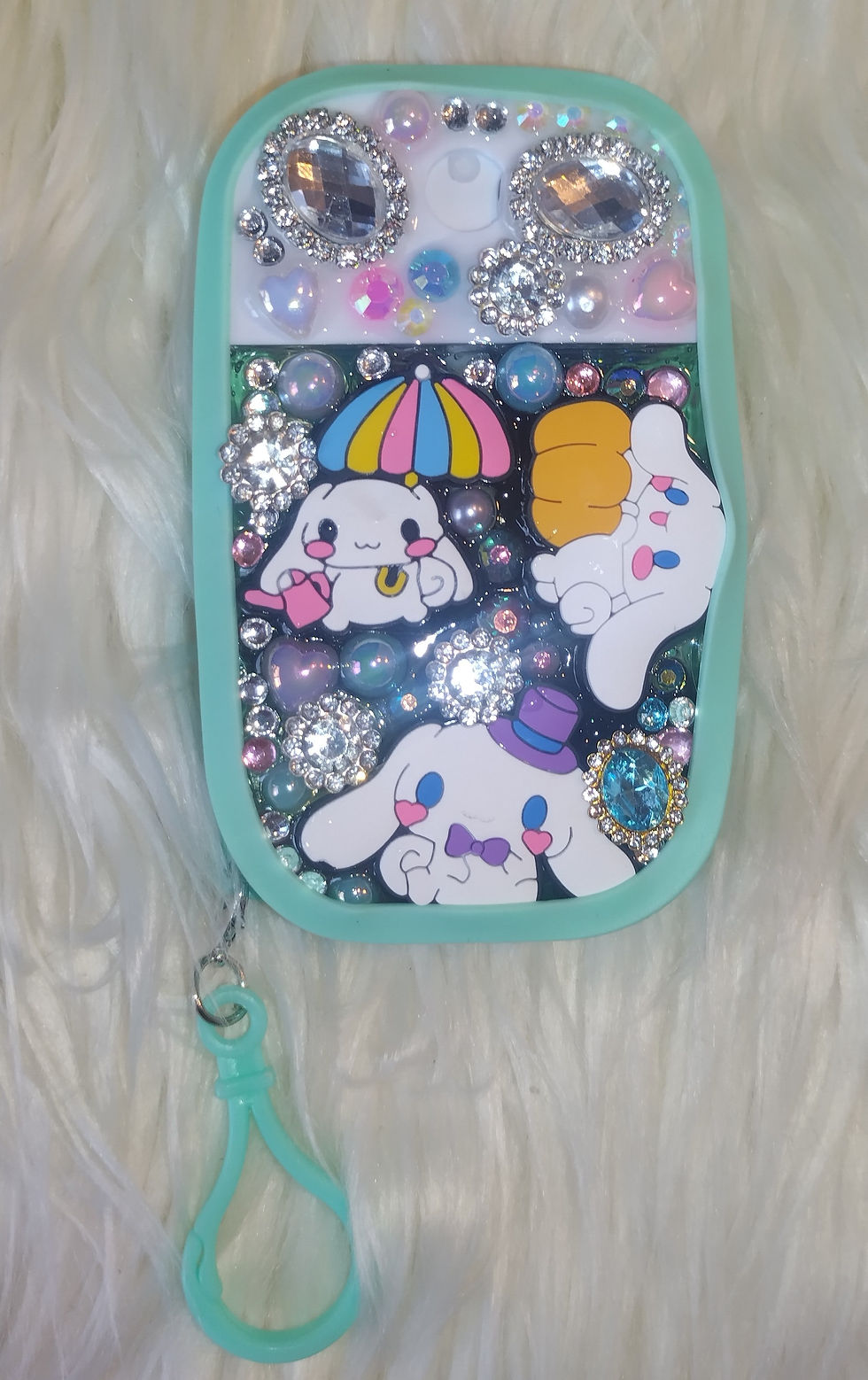 Thumbnail: Refillable Hand Sanitizer Blinged Case