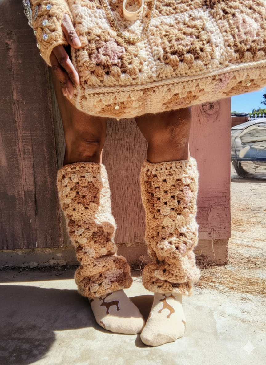 Thumbnail: The Granny Square 2 Piece Glamour Set