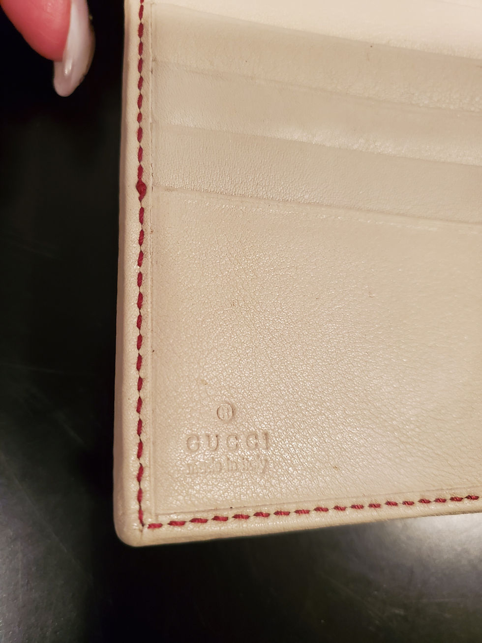 Thumbnail:  sporty bi fold authentic Gucci wallet
